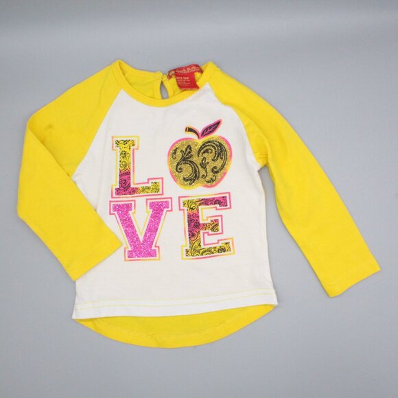 Vintage Apple Bottoms Girls 2-Piece Outfit 18 Months – Shirt & Jeans - Picture 2 of 5